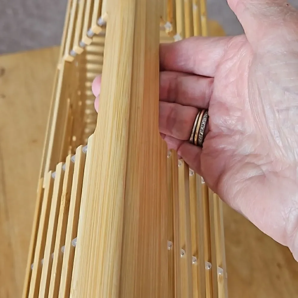 NWOT Bamboo tote bag